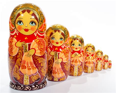 russian stacked dolls